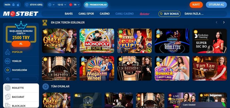 Онлайн-казино Mostbet Онлайн-казино Mostbet
